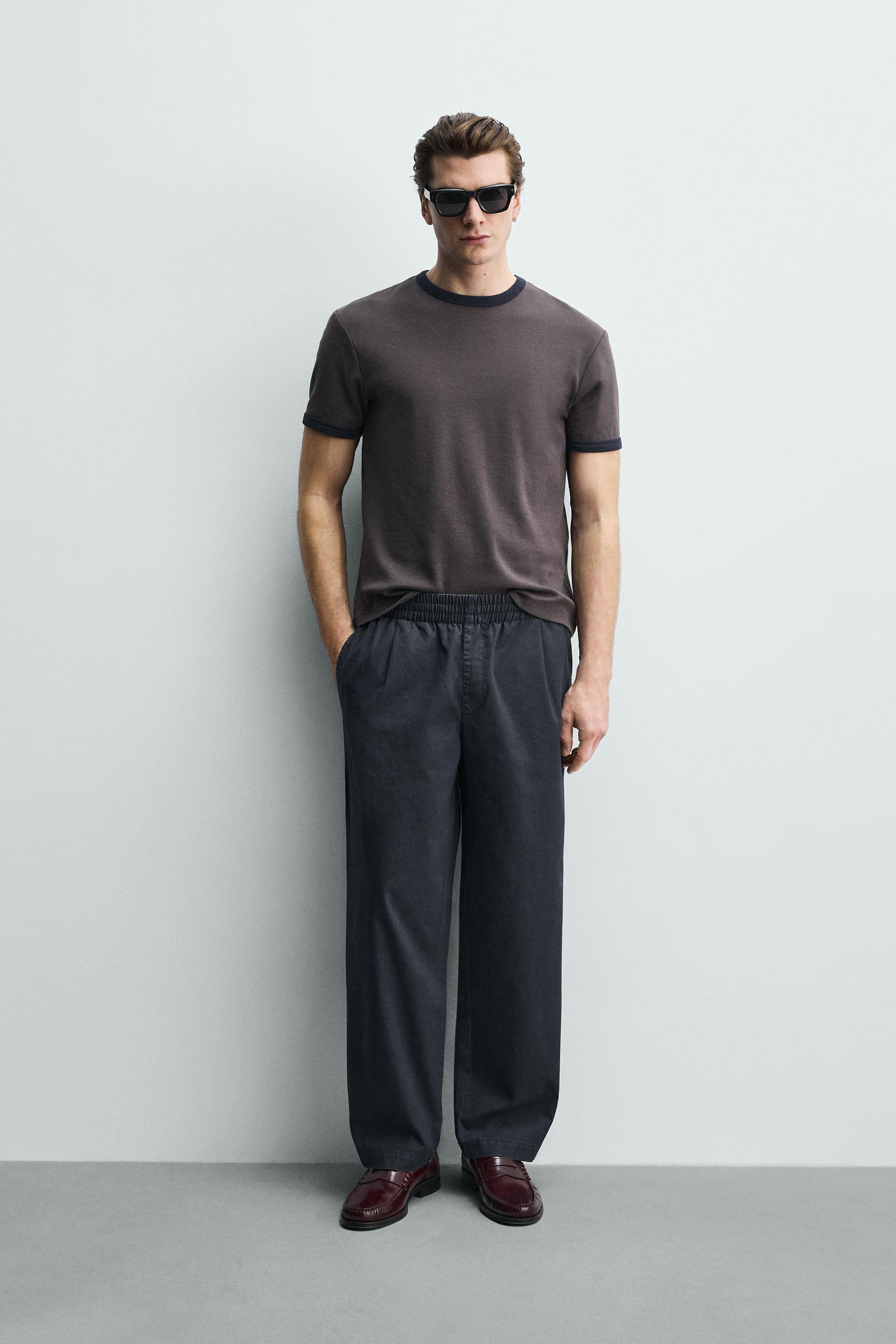 PANTALON DÉCONTRACTÉ DÉLAVÉ